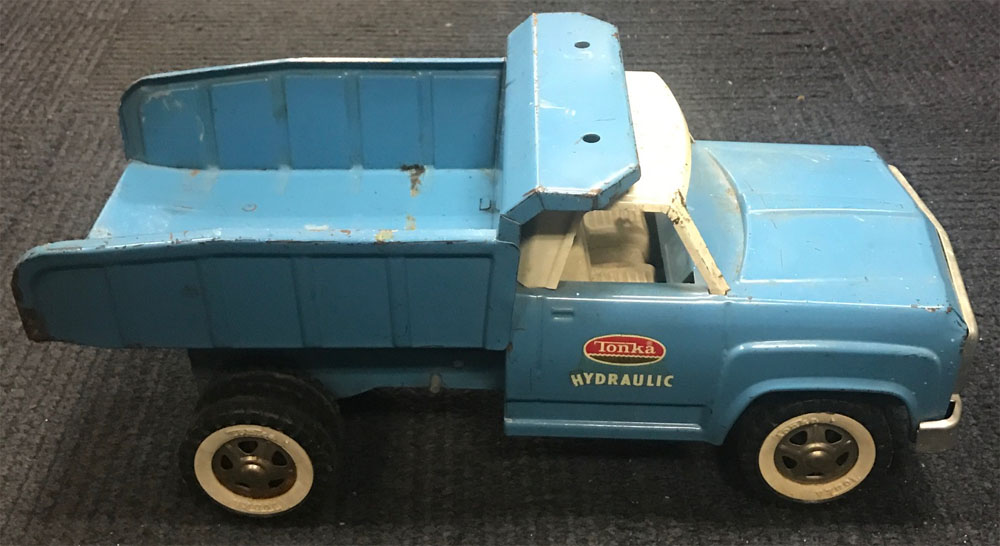 vintage tonka hydraulic dump truck