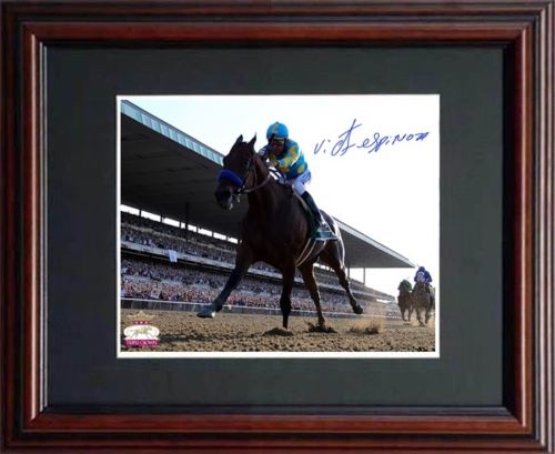 American Pharoah Victor Espinoza Autograph Sports Memorabilia from Sports Memorabilia On Main Street, sportsonmainstreet.com