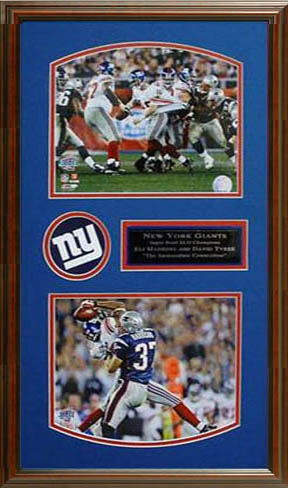 Eli Manning and David Tyree Autograph Sports Memorabilia from Sports Memorabilia On Main Street, sportsonmainstreet.com