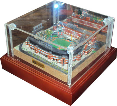 Baltimore Orioles Cambden Yards Replica Stadium with Display Case Autograph Sports Memorabilia from Sports Memorabilia On Main Street, sportsonmainstreet.com