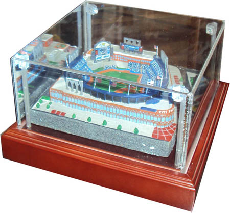 Citi Field Replica Stadium with Display Case Autograph Sports Memorabilia from Sports Memorabilia On Main Street, sportsonmainstreet.com