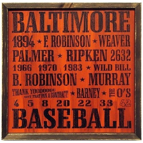 Baltimore Orioles Autograph Sports Memorabilia from Sports Memorabilia On Main Street, sportsonmainstreet.com