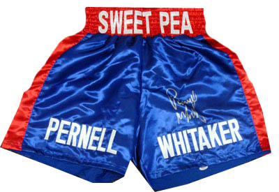 Pernell Whitaker Autograph Sports Memorabilia from Sports Memorabilia On Main Street, sportsonmainstreet.com