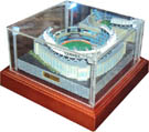 Yankees Stadium Replica Stadium w/ Display Case Autograph Sports Memorabilia, Click Image for more info!