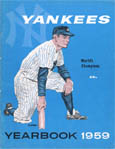 1959 New York Yankees Autograph Sports Memorabilia, Click Image for more info!