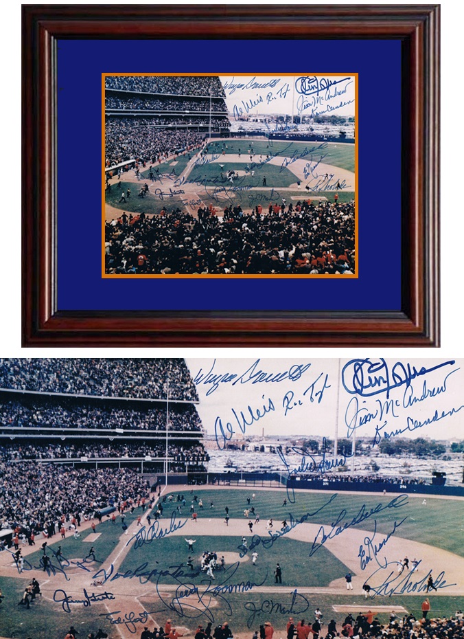 1969 World Series Champion New York Mets Autograph Sports Memorabilia from Sports Memorabilia On Main Street, sportsonmainstreet.com