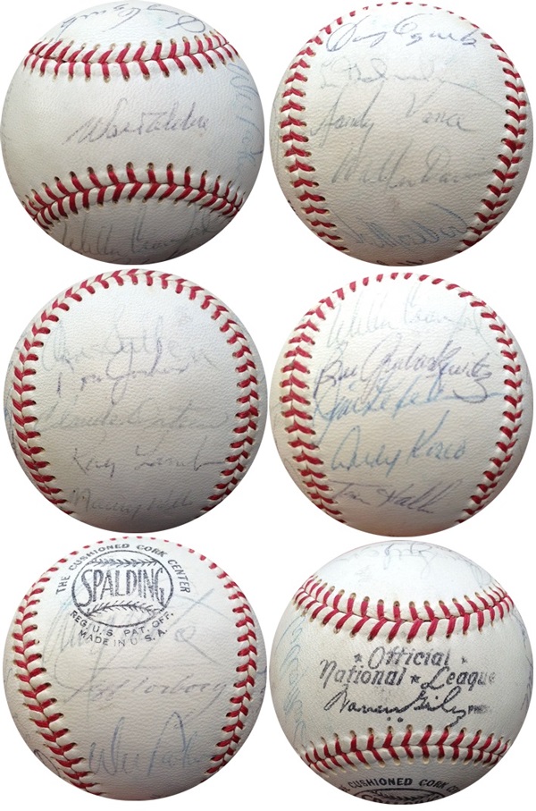 1970 Los Angeles Dodgers w/ Walt Alston Autograph Sports Memorabilia from Sports Memorabilia On Main Street, sportsonmainstreet.com