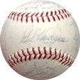 1970 New York Mets w/ Gil Hodges Autograph Sports Memorabilia, Click Image for more info!