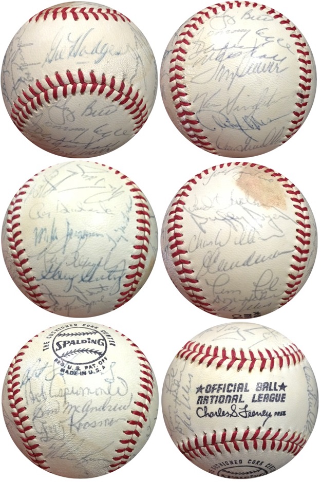 1971 New York Mets w/ Gil Hodges Autograph Sports Memorabilia from Sports Memorabilia On Main Street, sportsonmainstreet.com