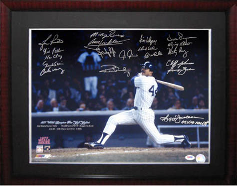1977 New York Yankees Autograph Sports Memorabilia from Sports Memorabilia On Main Street, sportsonmainstreet.com