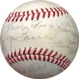 1979 New York Mets w/ Willie Mays Autograph Sports Memorabilia, Click Image for more info!