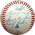 1980 Dodgers w/ Sandy Koufax Autograph Sports Memorabilia On Main Street, Click Image for More Info!