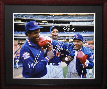 Darryl Strawberry, Dwight Gooden, & Mike Tyson  Autograph Sports Memorabilia from Sports Memorabilia On Main Street, sportsonmainstreet.com