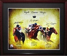 Secretariat, Affirmed, Seattle Slew Ron Turcotte, Steve Cauthen & Jean Cruguet Autograph Sports Memorabilia On Main Street, Click Image for More Info!