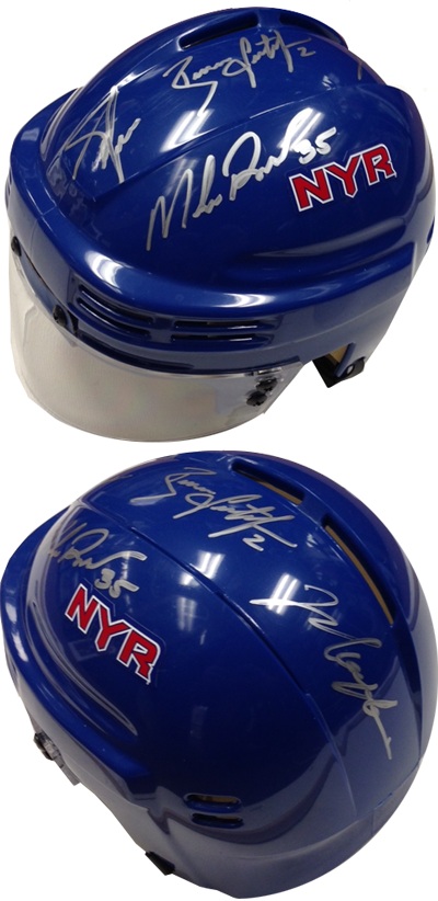 Mark Messier, Brian Leetch, Mike Richter & Adam Graves Autograph Sports Memorabilia from Sports Memorabilia On Main Street, sportsonmainstreet.com