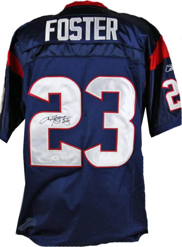 Arian Foster Autograph Sports Memorabilia from Sports Memorabilia On Main Street, sportsonmainstreet.com