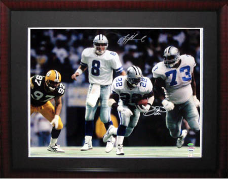 Troy Aikman and Emmitt Smit Autograph Sports Memorabilia from Sports Memorabilia On Main Street, sportsonmainstreet.com