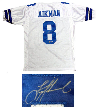 Troy Aikman Autograph Sports Memorabilia from Sports Memorabilia On Main Street, sportsonmainstreet.com