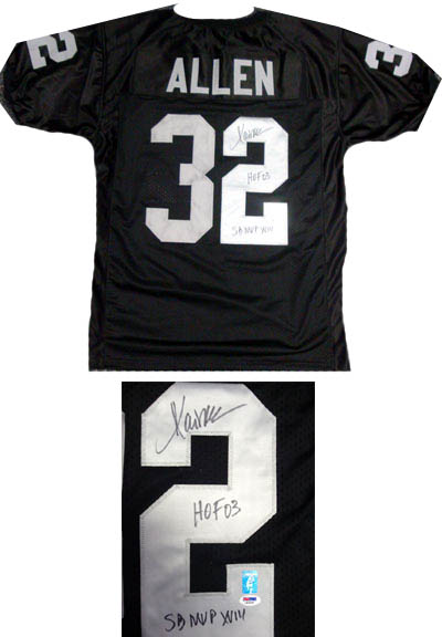 Marcus Allen Autograph Sports Memorabilia from Sports Memorabilia On Main Street, sportsonmainstreet.com