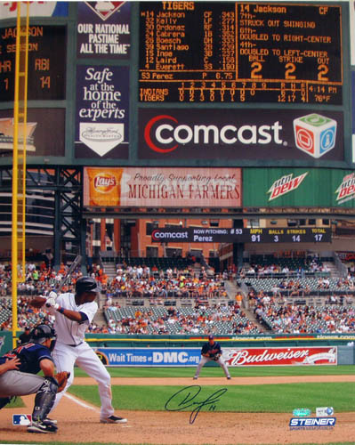 Austin Jackson Autograph Sports Memorabilia from Sports Memorabilia On Main Street, sportsonmainstreet.com