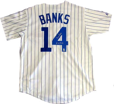 Ernie Banks Autograph Sports Memorabilia from Sports Memorabilia On Main Street, sportsonmainstreet.com