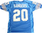 Barry Sanders Autograph Sports Memorabilia On Main Street, Click Image for More Info!