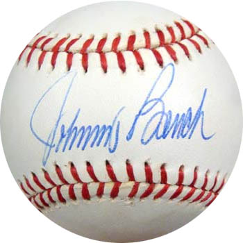 Johnny Bench Autograph Sports Memorabilia from Sports Memorabilia On Main Street, sportsonmainstreet.com