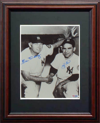 Bill Dickey and Yogi Berra Autograph Sports Memorabilia from Sports Memorabilia On Main Street, sportsonmainstreet.com