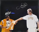 Magic Johnson and Larry Bird Autograph Sports Memorabilia from Sports Memorabilia On Main Street, sportsonmainstreet.com, Click Image for more info!