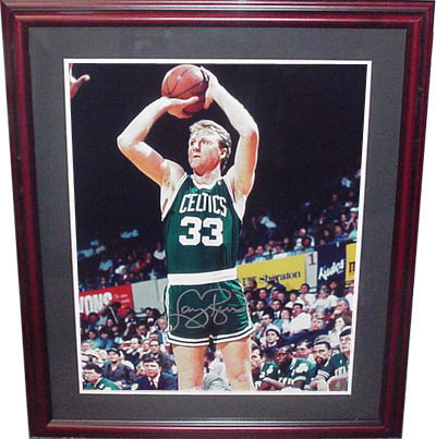 Larry Bird Autograph Sports Memorabilia from Sports Memorabilia On Main Street, sportsonmainstreet.com