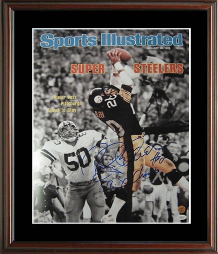 Rocky Bleier Autograph Sports Memorabilia from Sports Memorabilia On Main Street, sportsonmainstreet.com