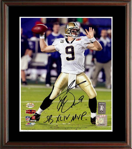 Drew Brees Autograph Sports Memorabilia from Sports Memorabilia On Main Street, sportsonmainstreet.com