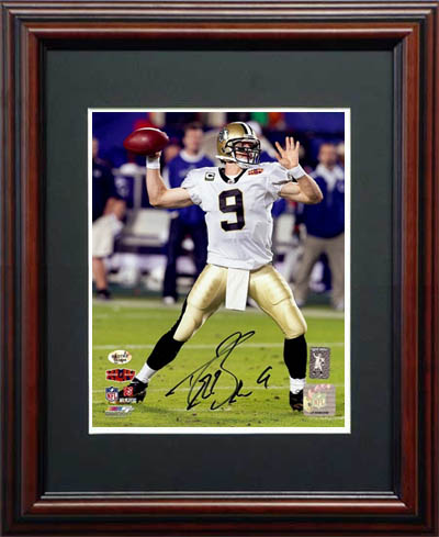 Drew Brees Autograph Sports Memorabilia from Sports Memorabilia On Main Street, sportsonmainstreet.com