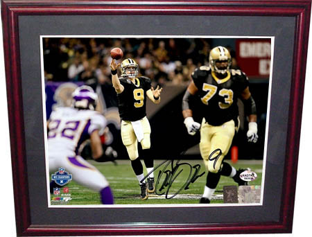 Drew Brees Autograph Sports Memorabilia from Sports Memorabilia On Main Street, sportsonmainstreet.com