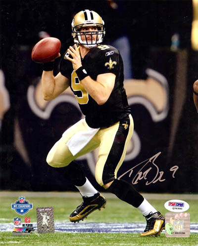 Drew Brees Autograph Sports Memorabilia from Sports Memorabilia On Main Street, sportsonmainstreet.com