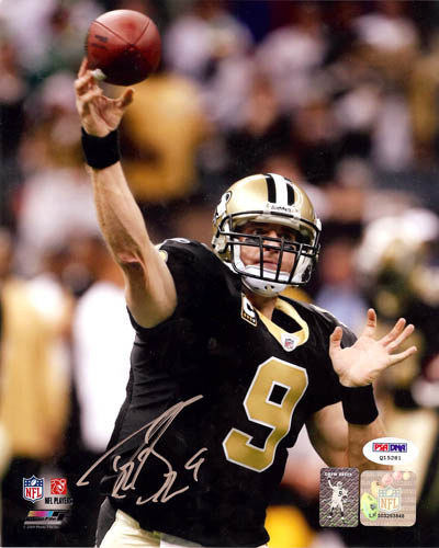 Drew Brees Autograph Sports Memorabilia from Sports Memorabilia On Main Street, sportsonmainstreet.com