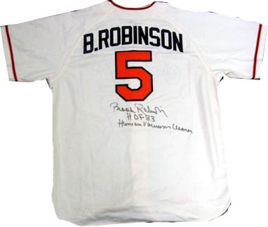 Brooks Robinson Autograph Sports Memorabilia from Sports Memorabilia On Main Street, sportsonmainstreet.com