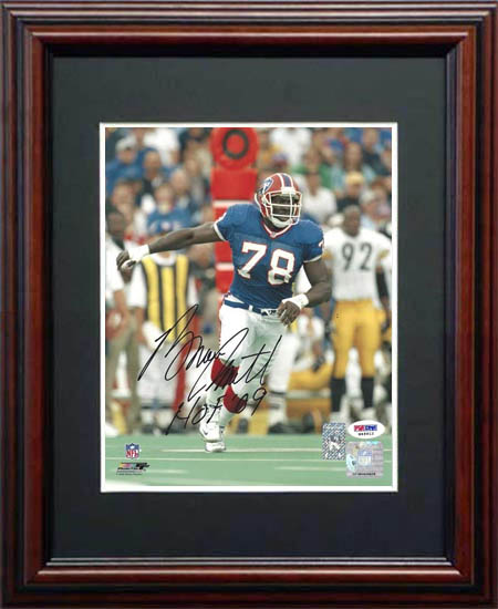 Bruce Smith Autograph Sports Memorabilia from Sports Memorabilia On Main Street, sportsonmainstreet.com