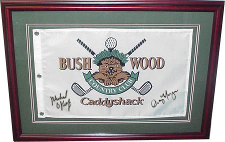 Michael O'Keefe and Cindy Morgan Caddyshack Autograph Sports Memorabilia from Sports Memorabilia On Main Street, sportsonmainstreet.com