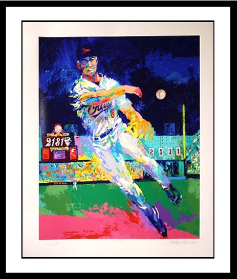 Cal Ripken Jr. Leroy Neiman Autograph Sports Memorabilia from Sports Memorabilia On Main Street, sportsonmainstreet.com