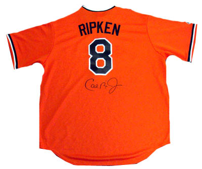 Cal Ripken Jr. Autograph Sports Memorabilia from Sports Memorabilia On Main Street, sportsonmainstreet.com