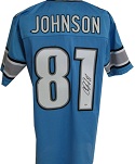 Calvin Johnson Autograph Sports Memorabilia, Click Image for more info!