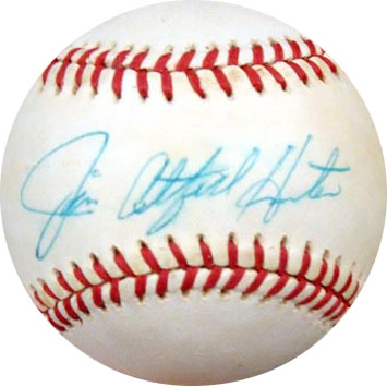 Jim Catfish Hunter Autograph Sports Memorabilia from Sports Memorabilia On Main Street, sportsonmainstreet.com