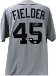 Cecil Fielder Autograph teams Memorabilia On Main Street, Click Image for More Info!