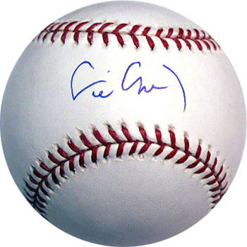 Eric Chavez Autograph Sports Memorabilia from Sports Memorabilia On Main Street, sportsonmainstreet.com