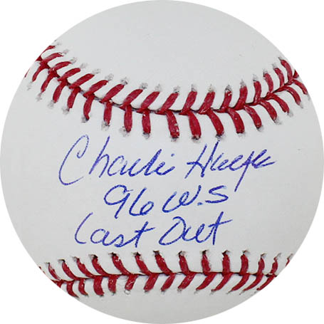 Charlie Hayes Autograph Sports Memorabilia from Sports Memorabilia On Main Street, sportsonmainstreet.com