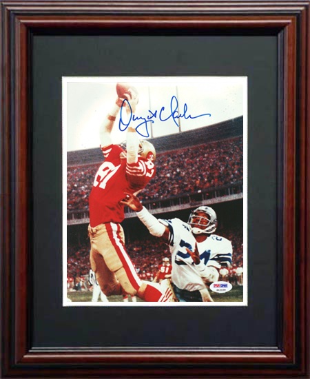 Dwight Clark Autograph Sports Memorabilia from Sports Memorabilia On Main Street, sportsonmainstreet.com