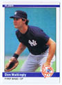 Don Mattingly Autograph Sports Memorabilia, Click Image for more info!