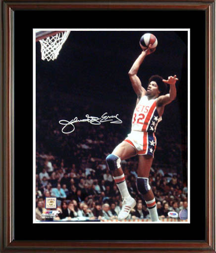 Julius Dr. J Erving Autograph Sports Memorabilia from Sports Memorabilia On Main Street, sportsonmainstreet.com