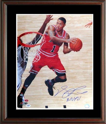 Derrick Rose Autograph Sports Memorabilia from Sports Memorabilia On Main Street, sportsonmainstreet.com